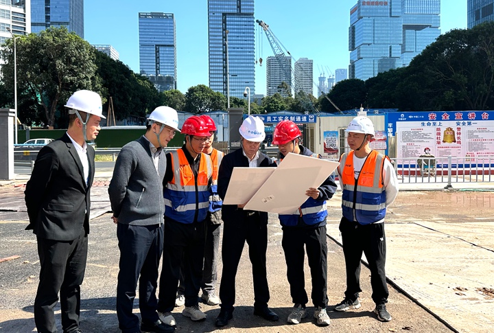 劉金森赴深圳科苑大道項(xiàng)目調(diào)研指導(dǎo)工作
